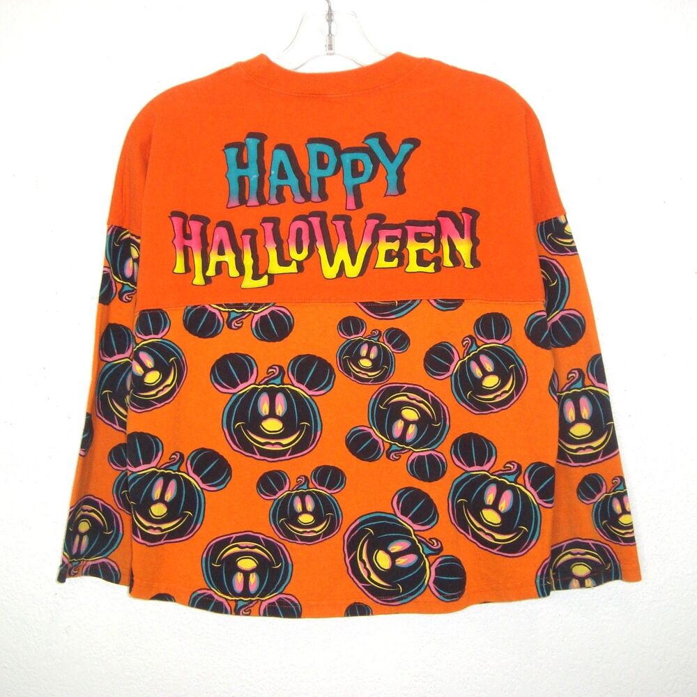 Disney Spirit Jersey Mickey Mouse Pumpkin Head 'Happy Halloween' Kids